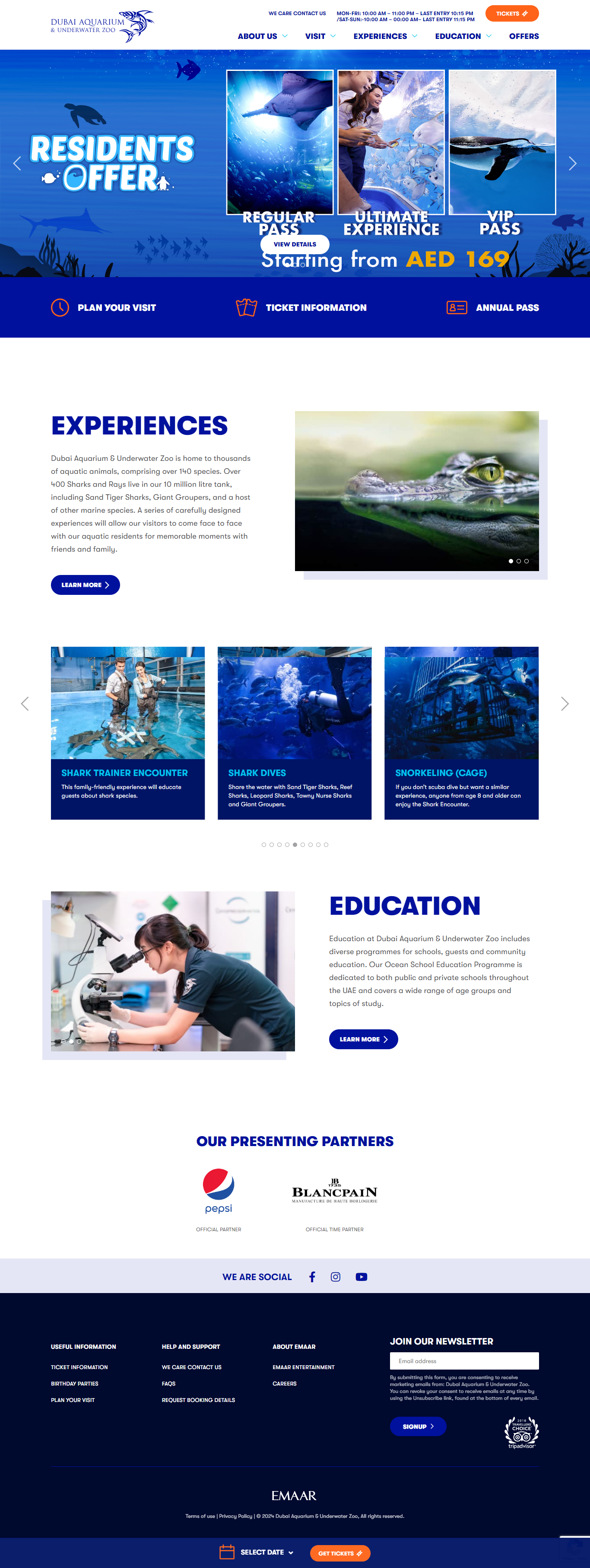 Explore the Wonders of Dubai Mall Underwater Zoo and Aquarium